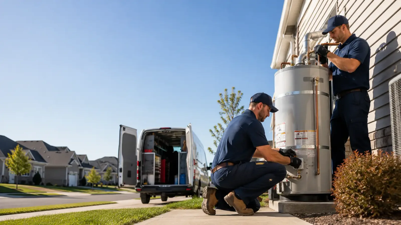 Water Heater Installation in Malvern, OH